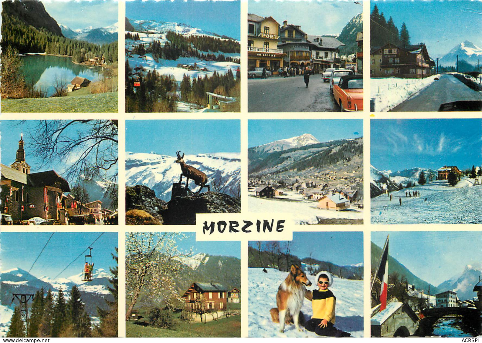 MORZINE 18(scan Recto-verso) MD2568 - Morzine