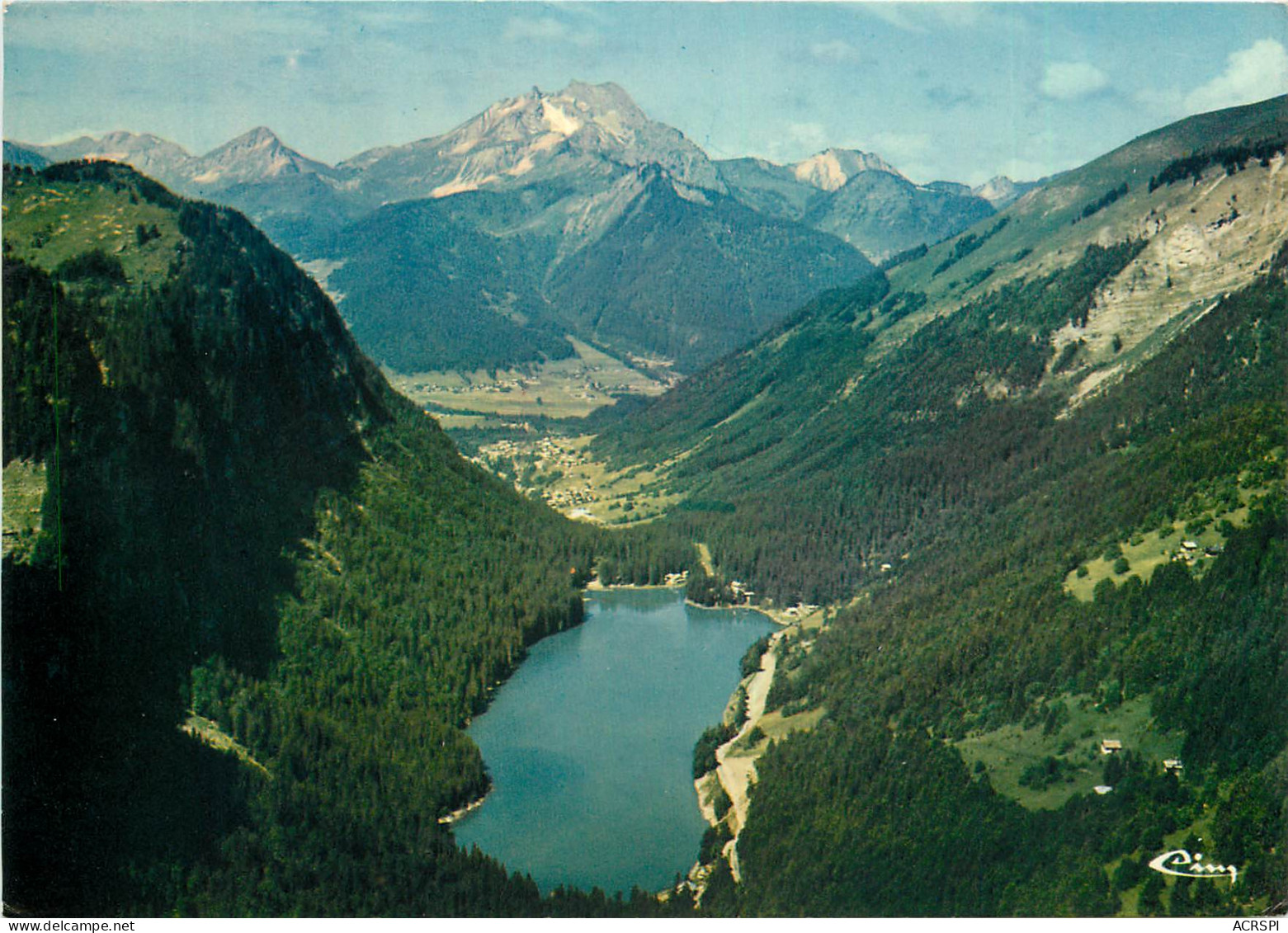 MORZINE MONTRIOND Le Lac De Montriond Au Fond Le Roc D Enfer 22(scan Recto-verso) MD2568 - Morzine