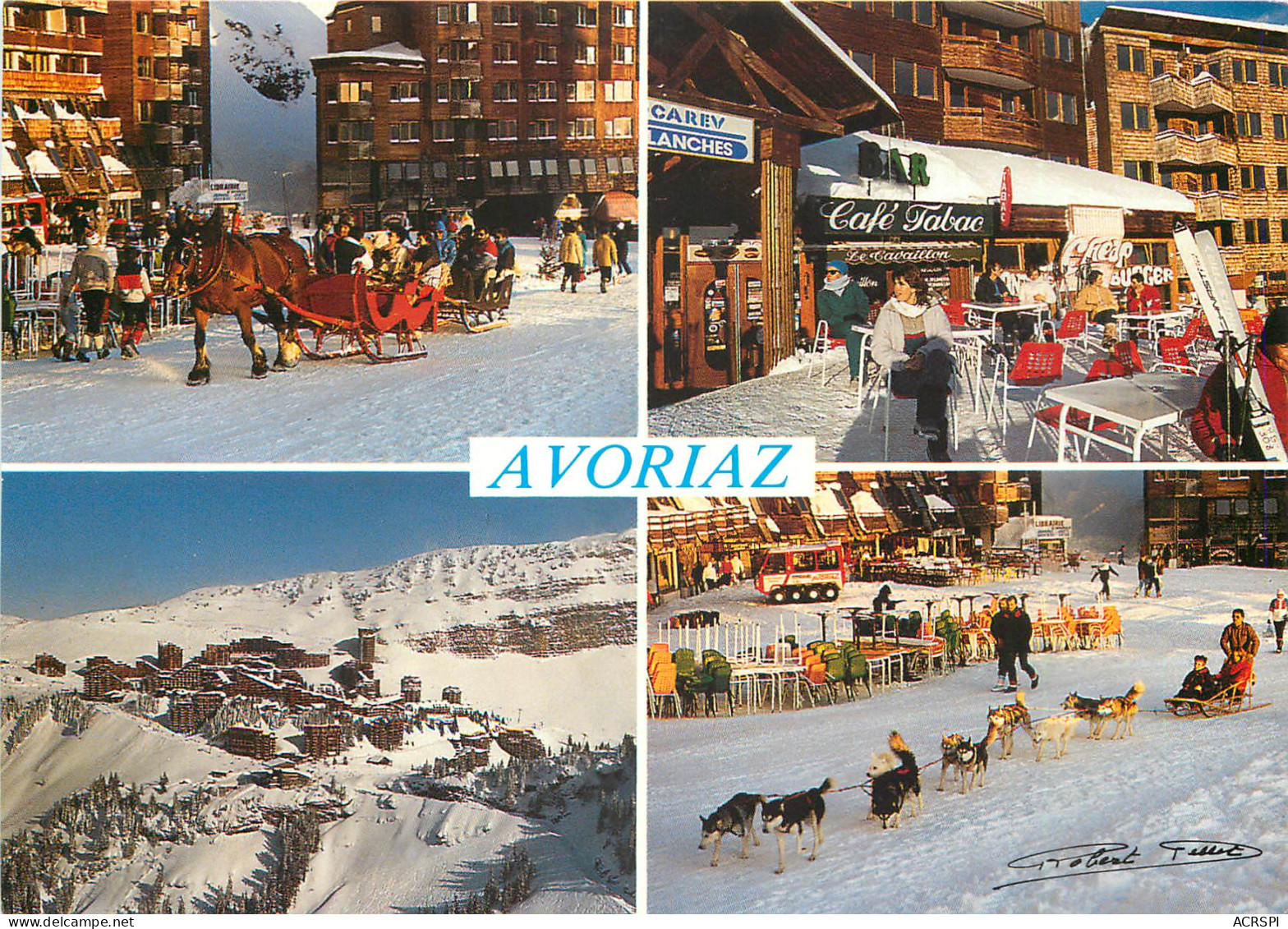 AVORIAZ MORZINE La Station Aux Cent Visages 20(scan Recto-verso) MD2568 - Avoriaz