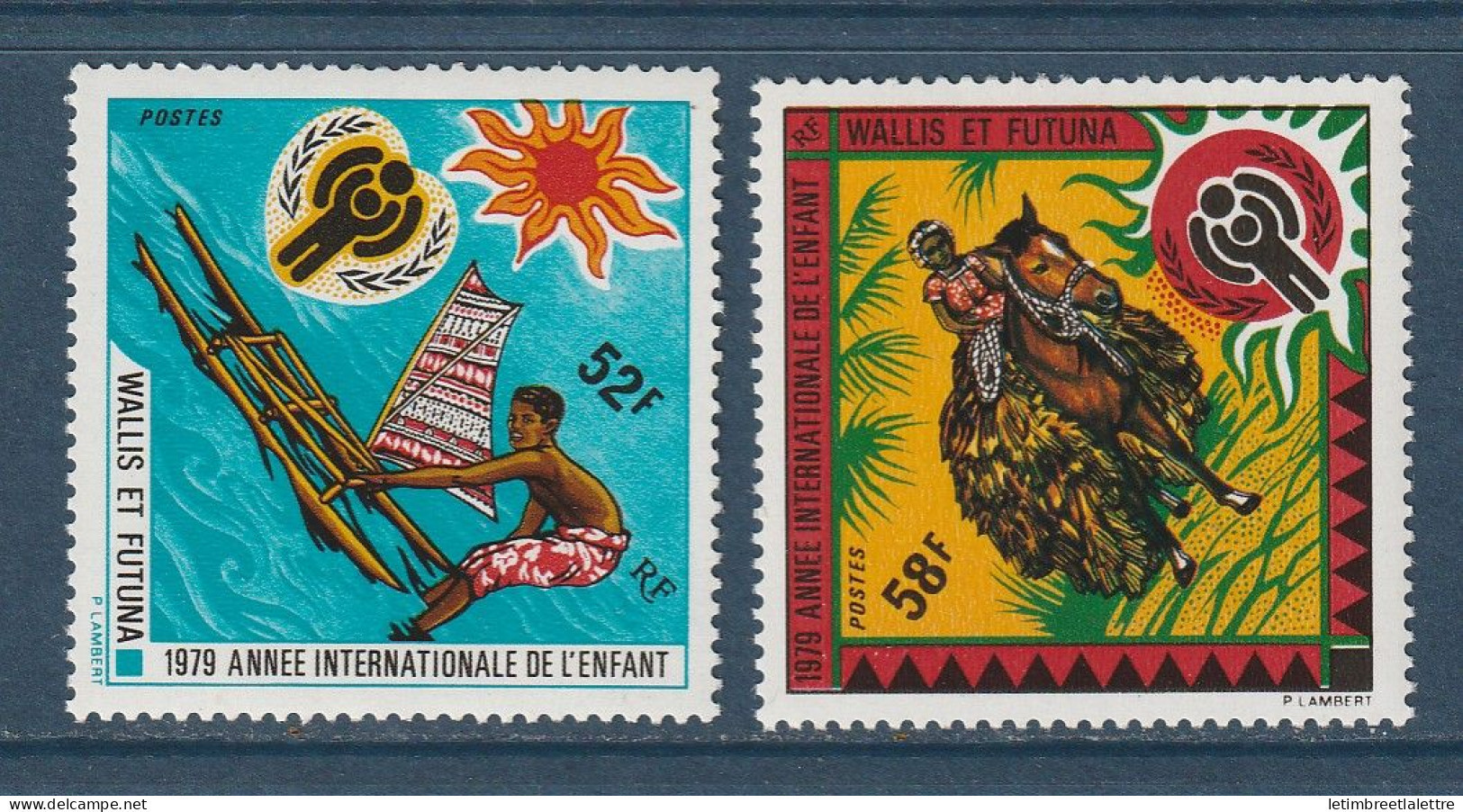 Wallis Et Futuna - YT N° 232 Et 233 ** - Neuf Sans Charnière - 1979 - Ungebraucht