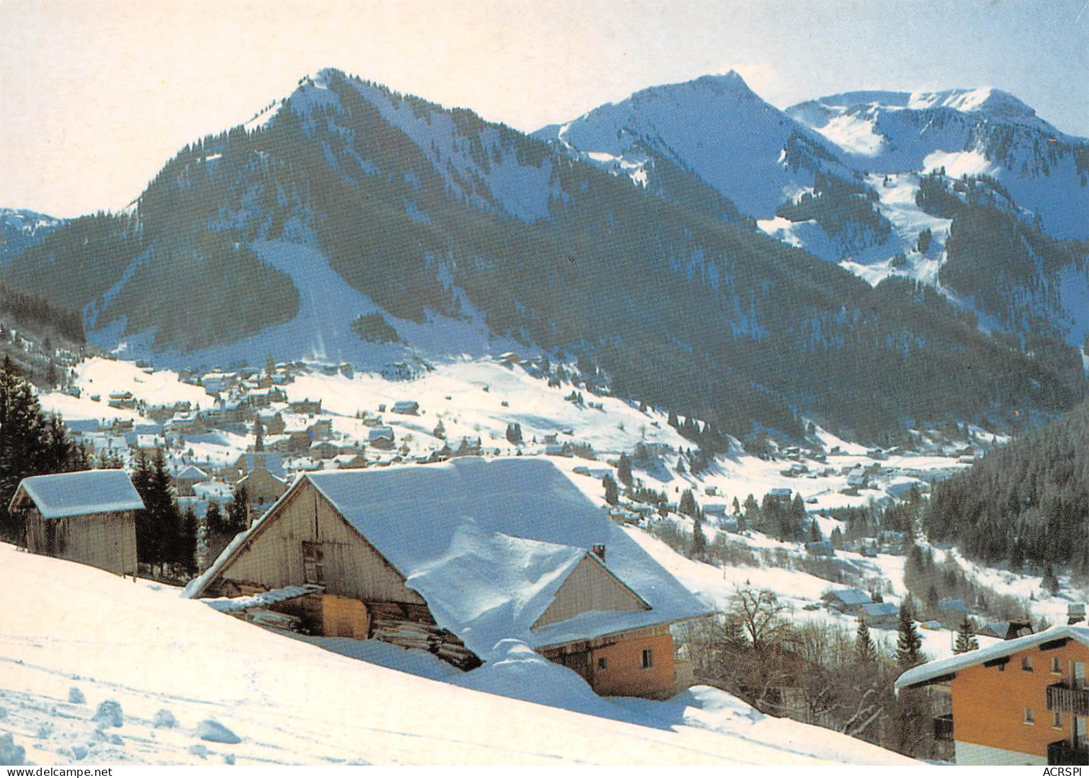 CHATEL Pistes De Vonnes Et Linga   24 (scan Recto-verso)MD2569 - Châtel