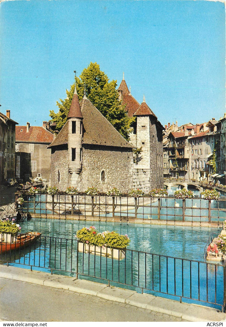 ANNECY Vieux Quartiers Le Palais De L Ile Et Le Canal Du Thiou 5(scan Recto-verso) MD2570 - Annecy