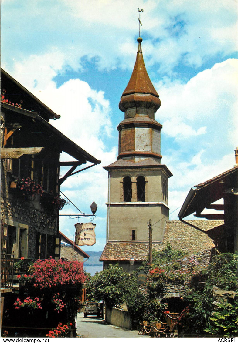 YVOIRE  Cite Du XIV Eme Siecle Son Eglise Ses Maisons Fleuries 20(scan Recto-verso) MD2570 - Yvoire