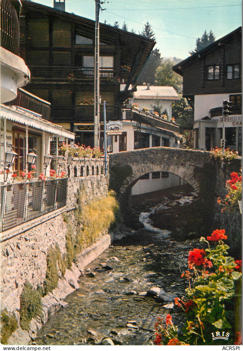 MEGEVE Les  Berges Fleuries Dans La Station 15(scan Recto-verso) MD2571 - Megève