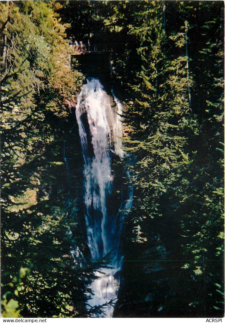 MORZINE MONTRIOND Sur La Route Du Circuit De La Joux Verte La Cascade D Ardent 4(scan Recto-verso) MD2573 - Morzine