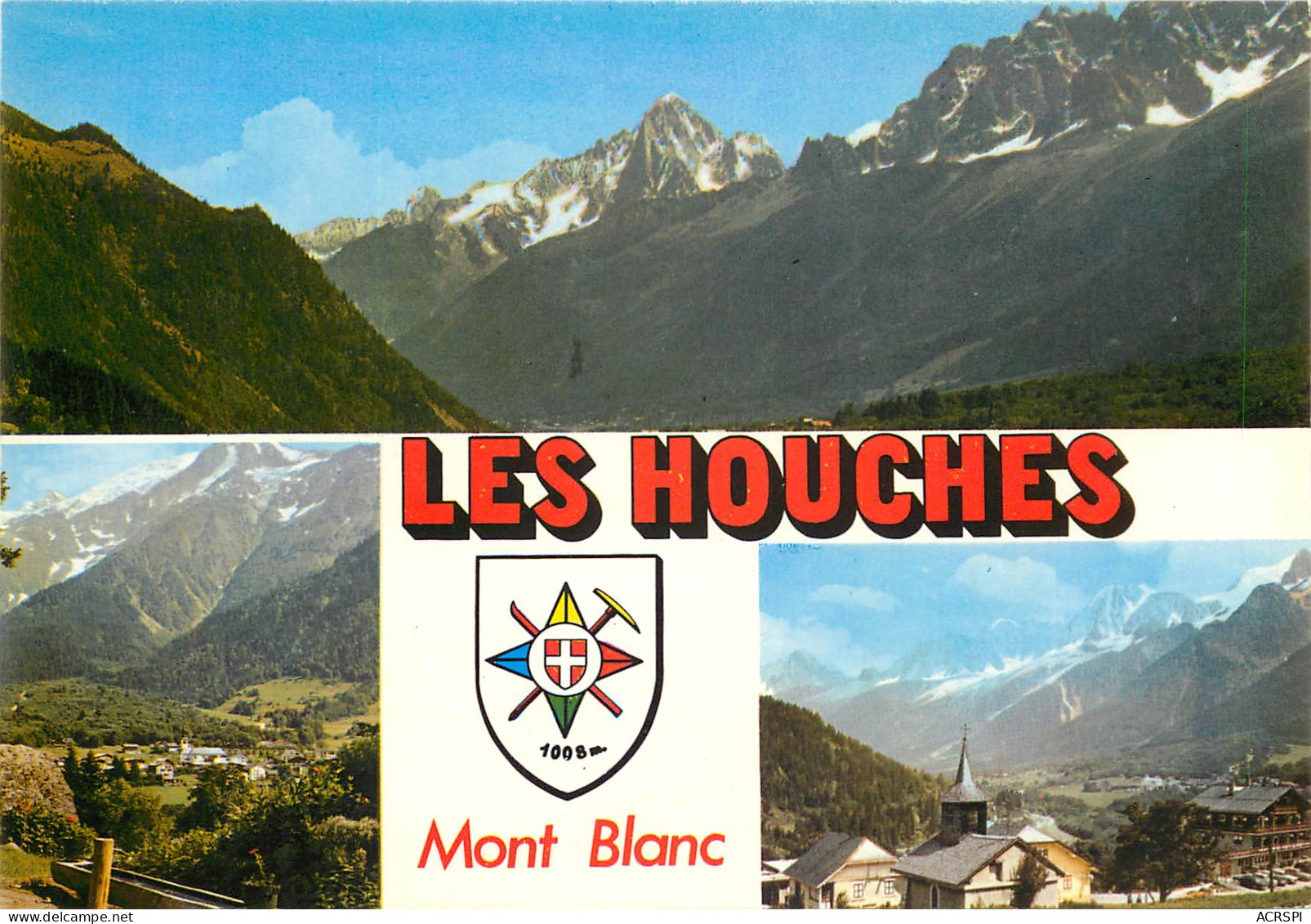 LES HOUCHES MONT BLANC 8(scan Recto-verso) MD2573 - Les Houches