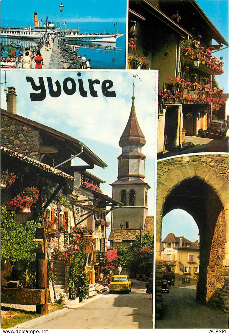 YVOIRE Village Medieval Fleuri 9(scan Recto-verso) MD2576 - Yvoire