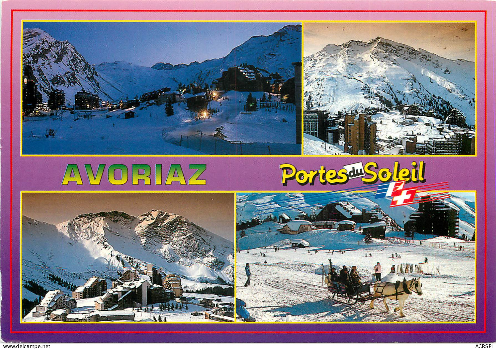 AVORIAZ 6(scan Recto-verso) MD2577 - Avoriaz