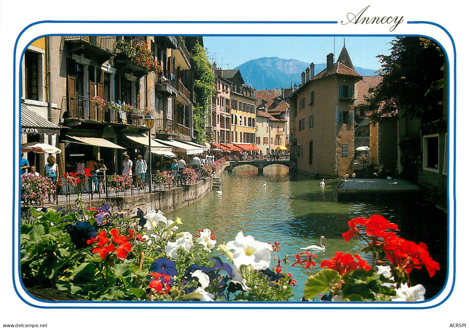 ANNECY Regard Sur Le Vieil Annecy Et Le Canal Du Thiou 16(scan Recto-verso) MD2577 - Annecy