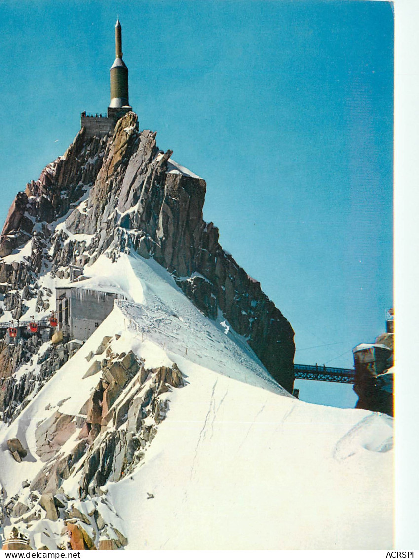 CHAMONIX Mont Blanc Telepherique De L Aiguille Du Midi 1(scan Recto-verso) MD2579 - Chamonix-Mont-Blanc