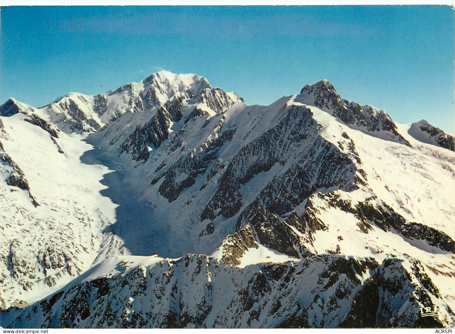 CHAMONIX MONT BLANC Depuis Le Brevent Panorama Sur L Aiguille Du Midi 1(scan Recto-verso) MD2580 - Chamonix-Mont-Blanc