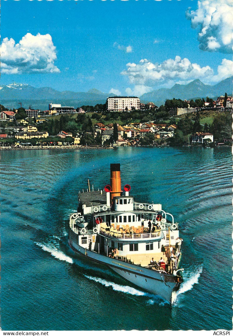 LE LAC LEMAN CROISIERE SUR LE LAC 9(scan Recto-verso) MD2580 - Autres & Non Classés