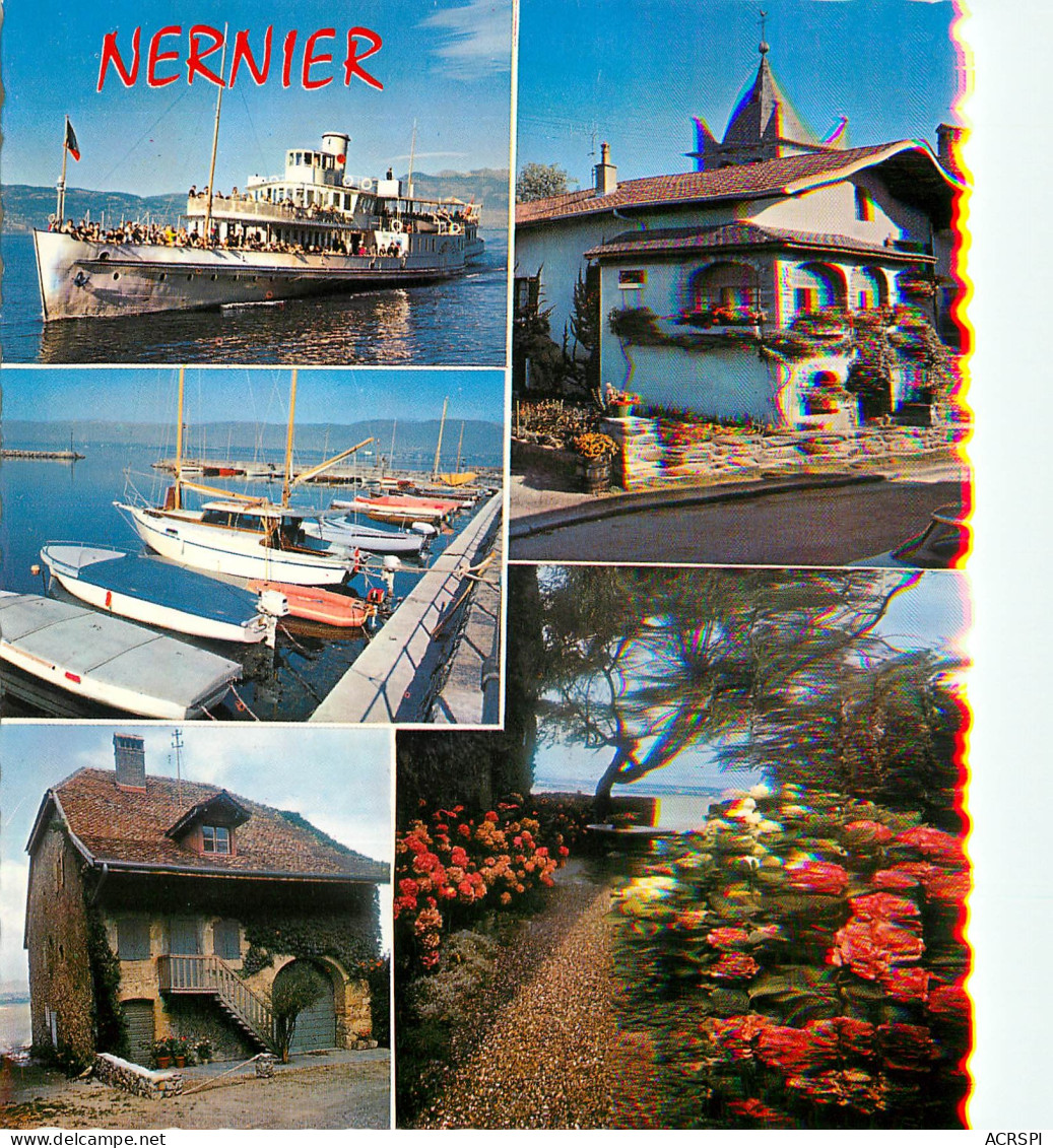 NERNIER Et Le Lac Leman 18(scan Recto-verso) MD2580 - Autres & Non Classés