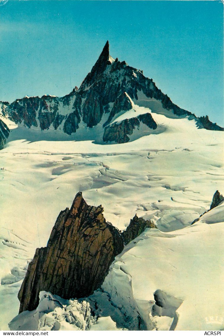 CHAMONIX Mont Blanc La Dent Du Geant 21(scan Recto-verso) MD2580 - Chamonix-Mont-Blanc