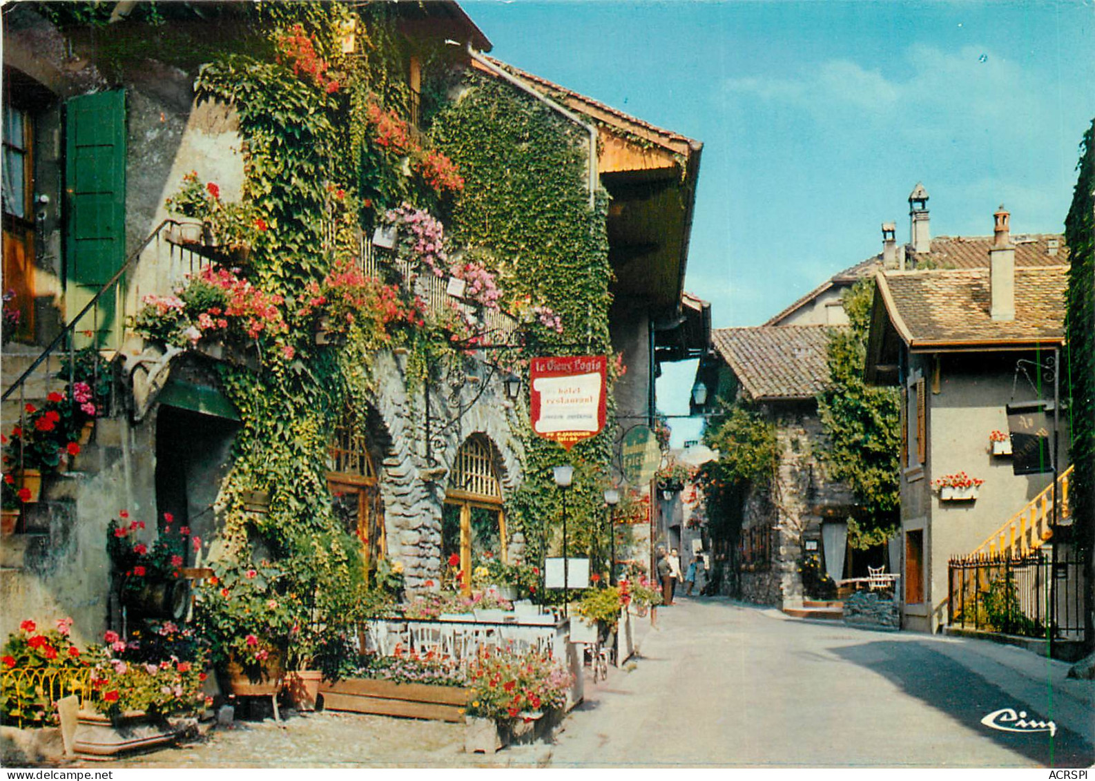 YVOIRE Cite Medievale Ses Pittoresques Maisons Fleuries 27(scan Recto-verso) MD2581 - Yvoire