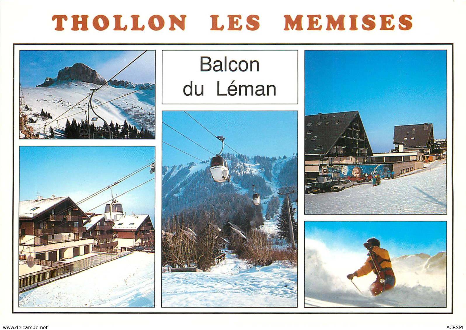 THOLON LES BAINS 6(scan Recto-verso) MD2582 - Thonon-les-Bains
