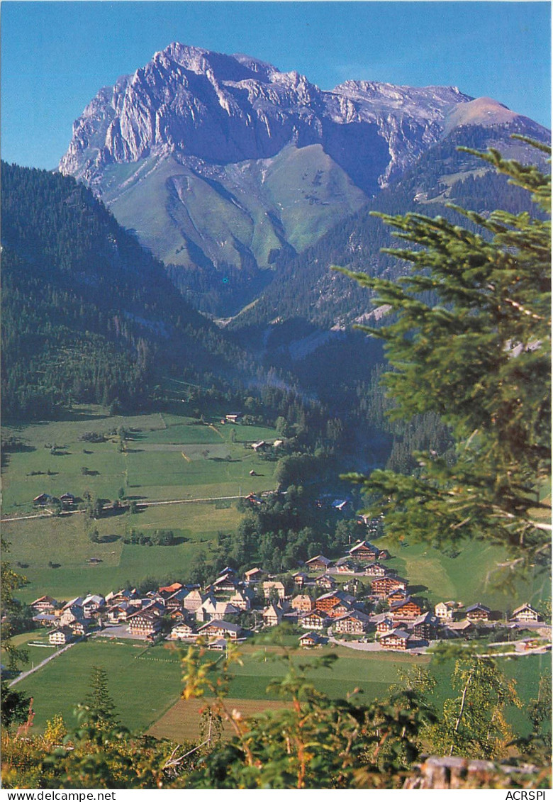 LA CHAPELLE D ABONDANCE Station Des Portes Du Soleil Vue Generale 19(scan Recto-verso) MD2582 - Abondance