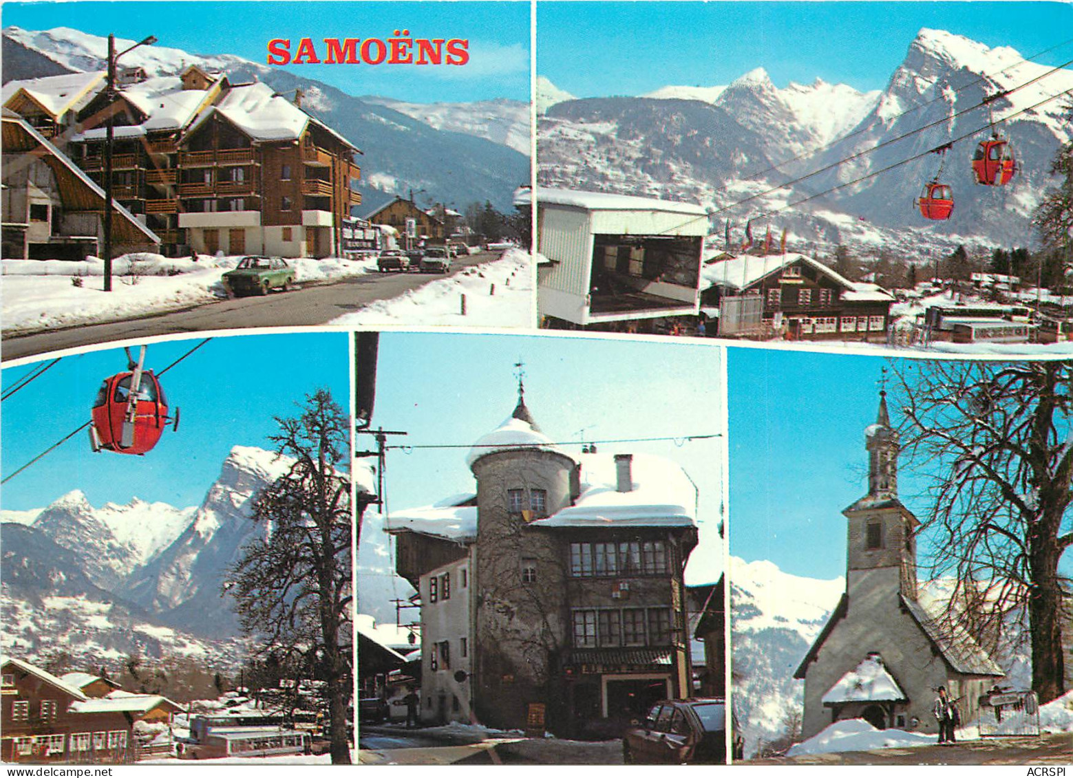 SAMOENS 23(scan Recto-verso) MD2582 - Samoëns