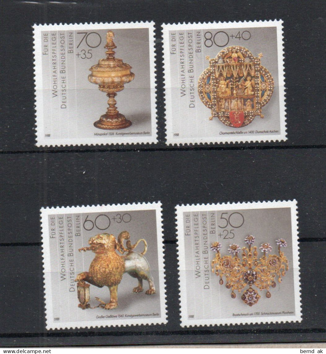 (b05)  BRD 1383/86** - Satz 4 W  - Gold- Und Schmiedekunst - Ungebraucht