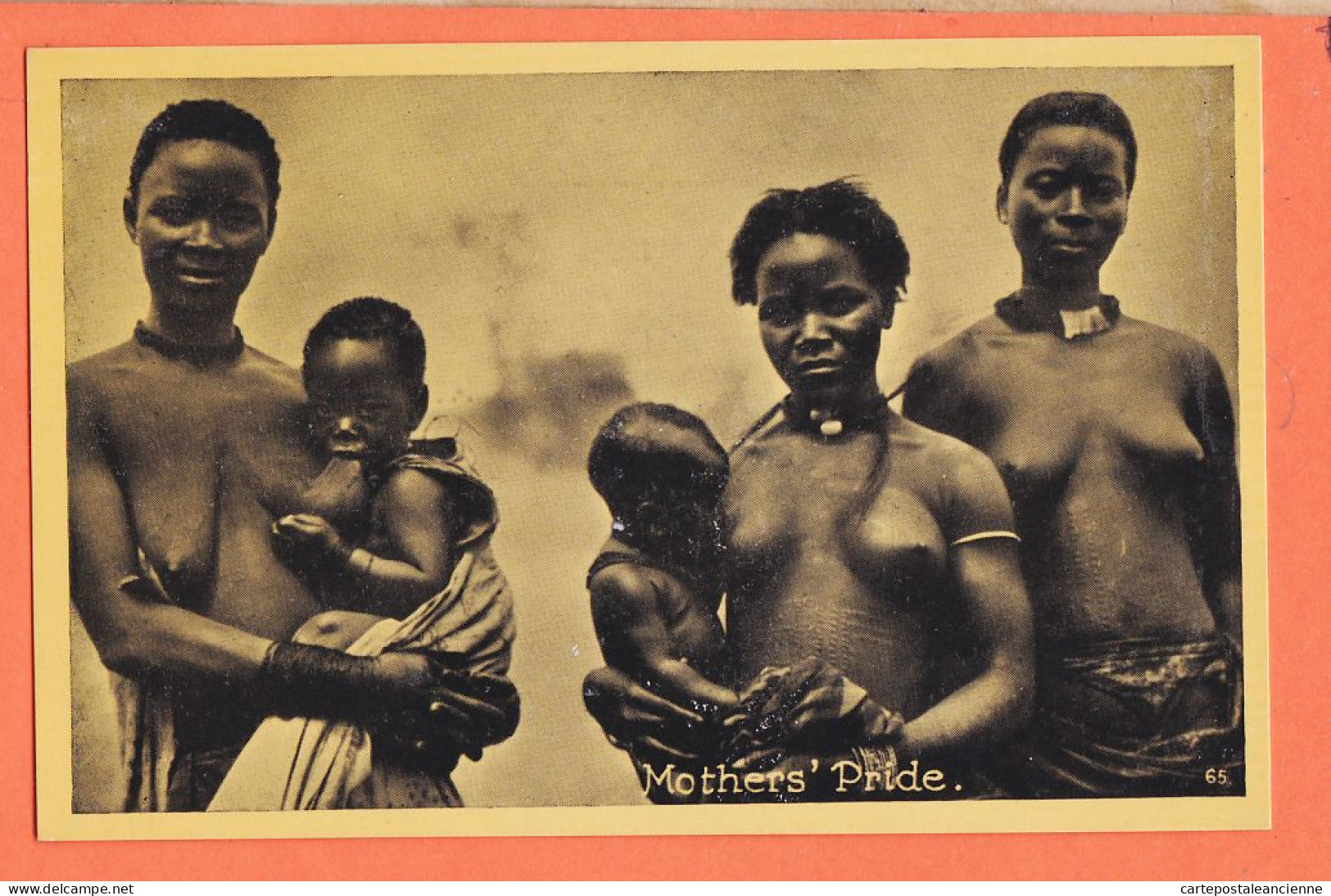 10533 / ⭐ ◉  Ethnic South Africa Mothers' Pride Mères Bébés Topless Scarifications Afrique Sud NEWMAN Arts Cape-Town 65 - Sudáfrica