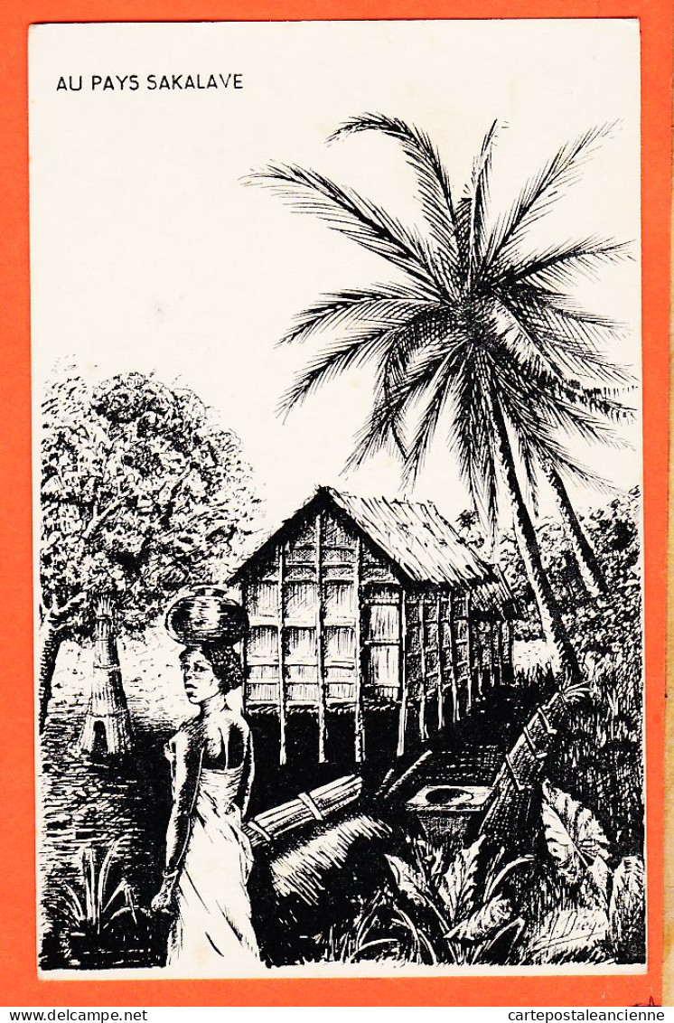 10539 / ⭐ ◉  Au Pays SAKALAVE Madagascar DIEGO-SUAREZ 1939 Illustration - Madagaskar