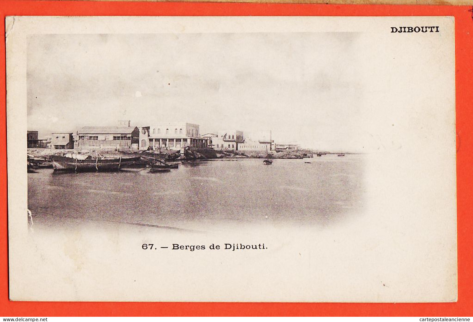 10556 / ⭐ ◉  DJIBOUTI Dschibuti Berges De La Ville 1900s - Editeur ? N°67 - Djibouti
