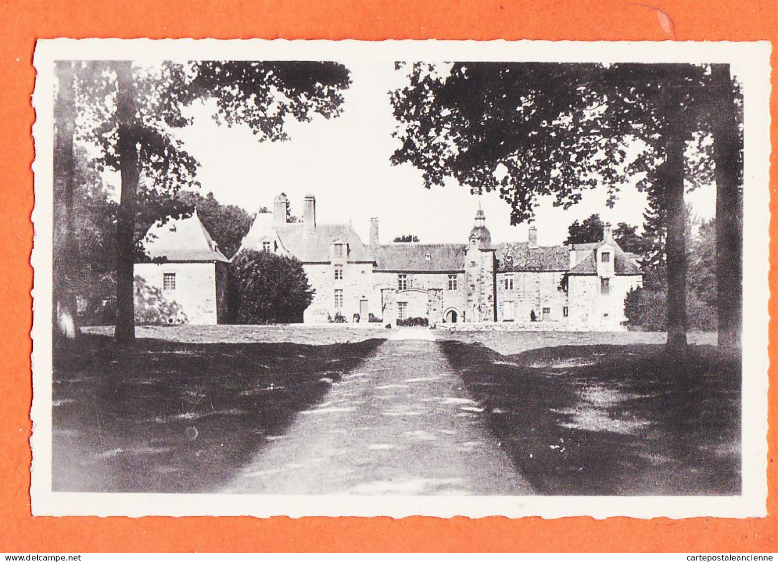 10652 ● MENEAC 56-Morbihan Entrée Chateau De LA RIAYE Façade Chemin Allée 1950s Photo-Bromure EHRET  - Autres & Non Classés