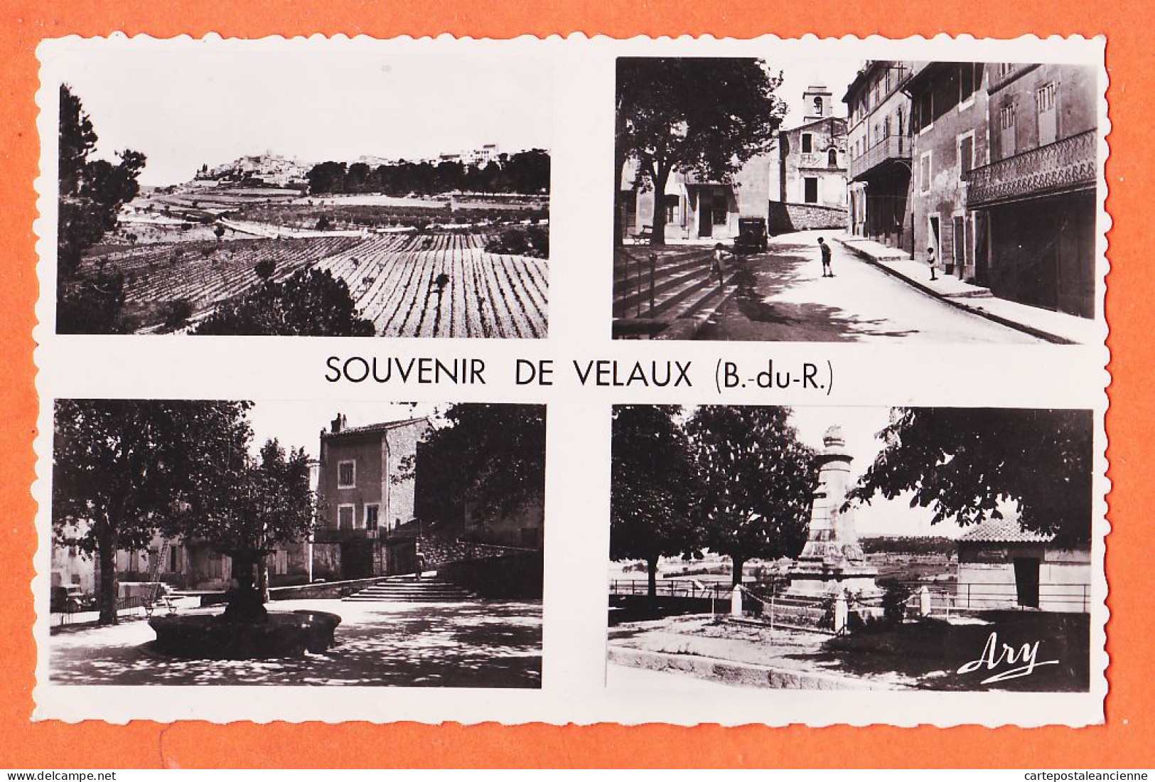 10684 / ⭐ ◉  (•◡•)  VELAUX 13-Bouches Rhone Souvenir Multivues 1957 à ARNAUD Rue Beleau Marseille-Bromure TARDY  - Sonstige & Ohne Zuordnung