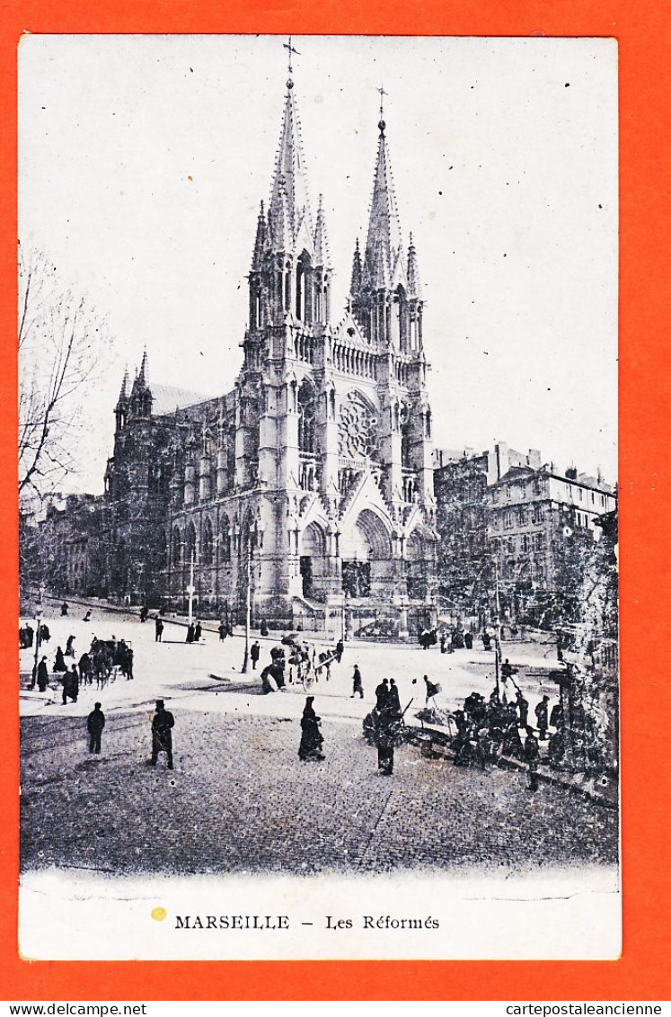 10728 ● MARSEILLE (13) Eglise Les REFORMES 1908 à BOUTET Mercerie Port-Vendres - Sonstige Sehenswürdigkeiten