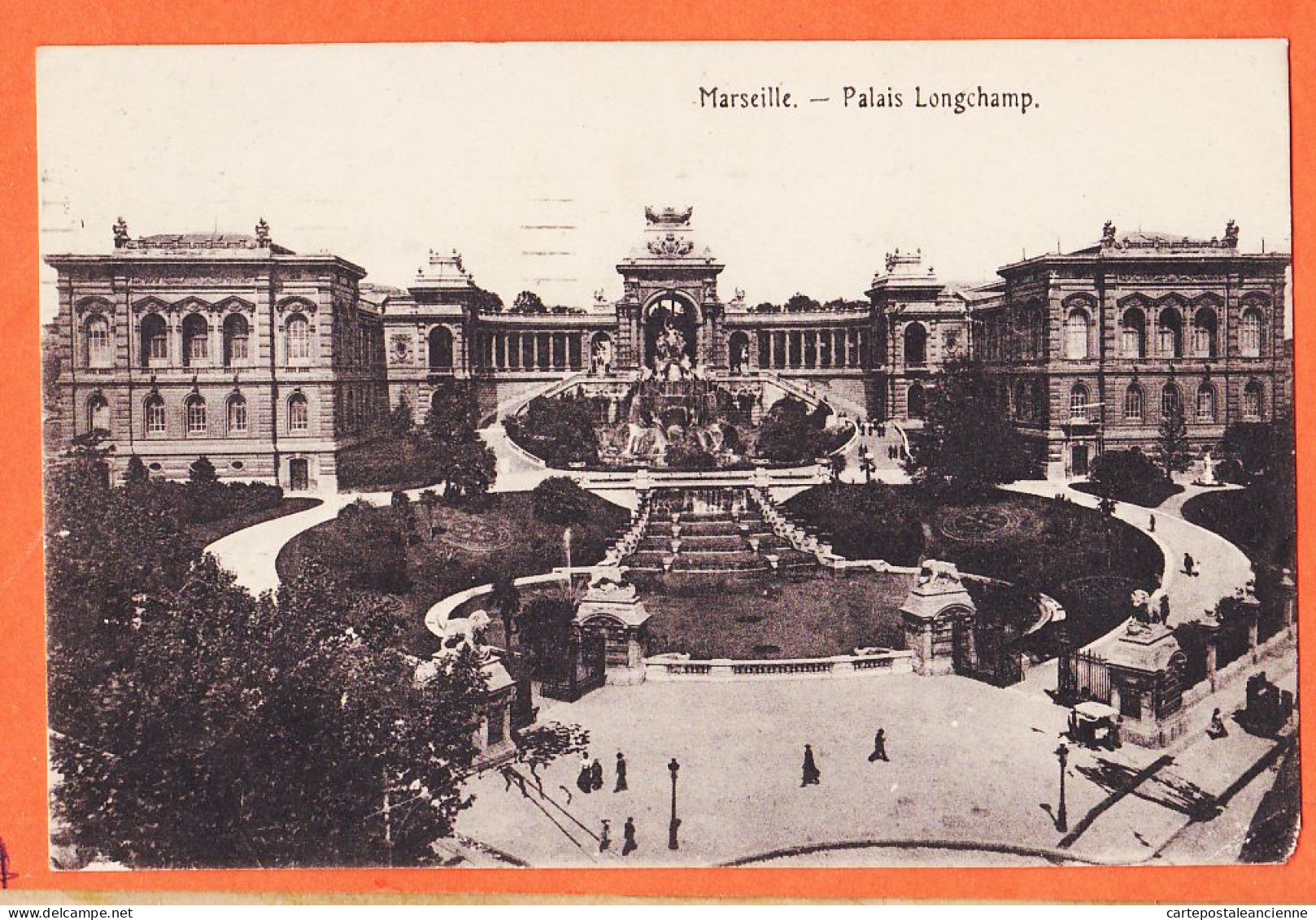 10727 ● MARSEILLE (13) Palais LONGCHAMP  Flamme Poste Exposition 1922 à Alice BOUTET Port-Vendres - Monumenten
