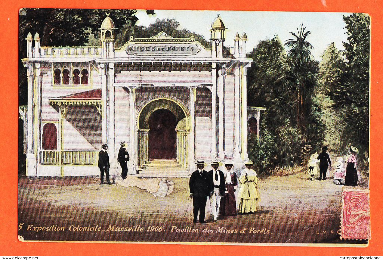 10714 ● Aqua-Photo L.V 5 MARSEILLE Exposition Coloniale 1906 Pavillon MINES FORETS-VILAREM Port-Vendres-LEOPOLD VERGER - Mostre Coloniali 1906 – 1922