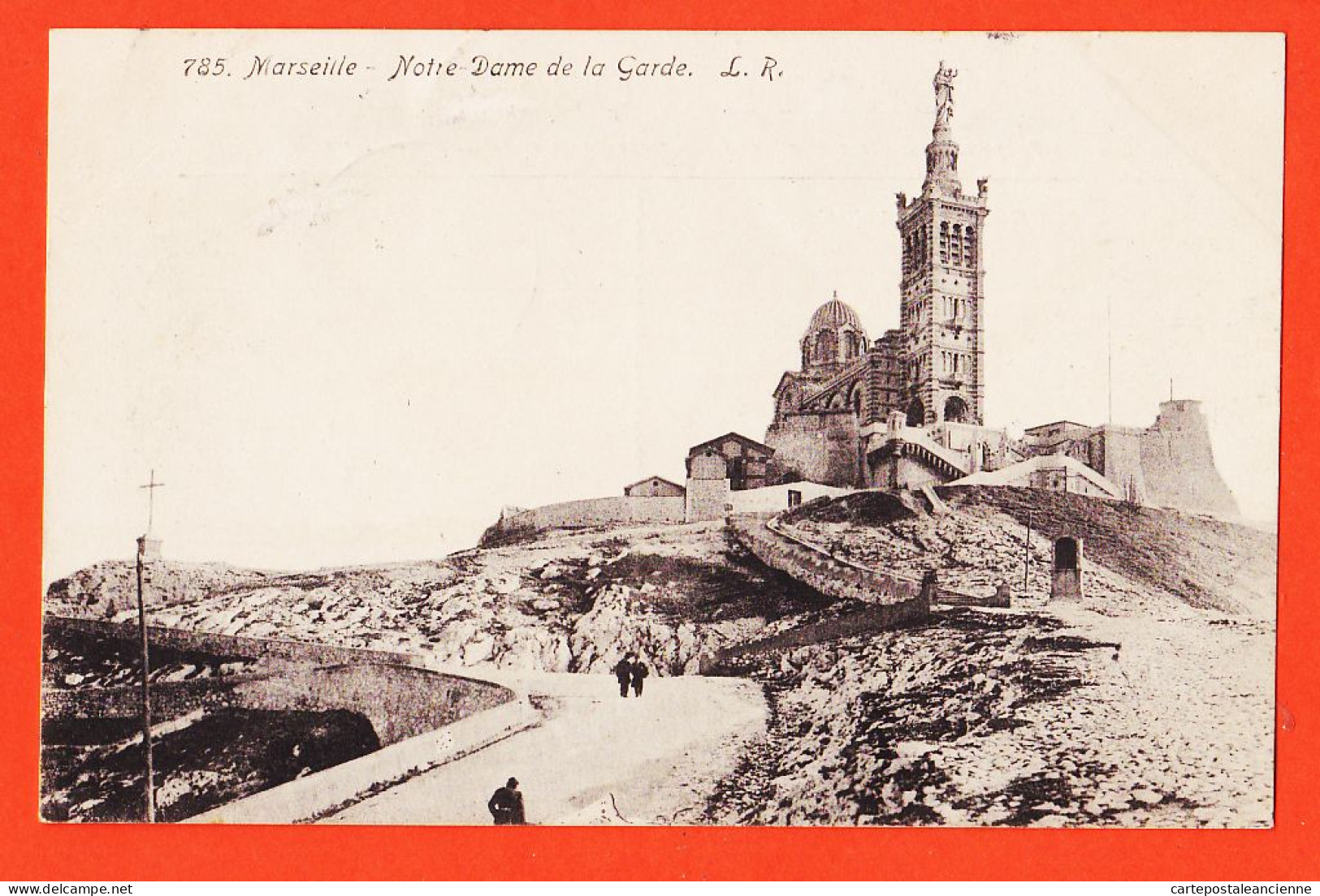 10775 / ⭐ ◉  (•◡•) Lisez ! MARSEILLE VI Notre-Dame-de-la-GARDE N-D 1907 à Jeanne GARIDOU-PAMS Mercerie Port-Vendres - Notre-Dame De La Garde, Lift