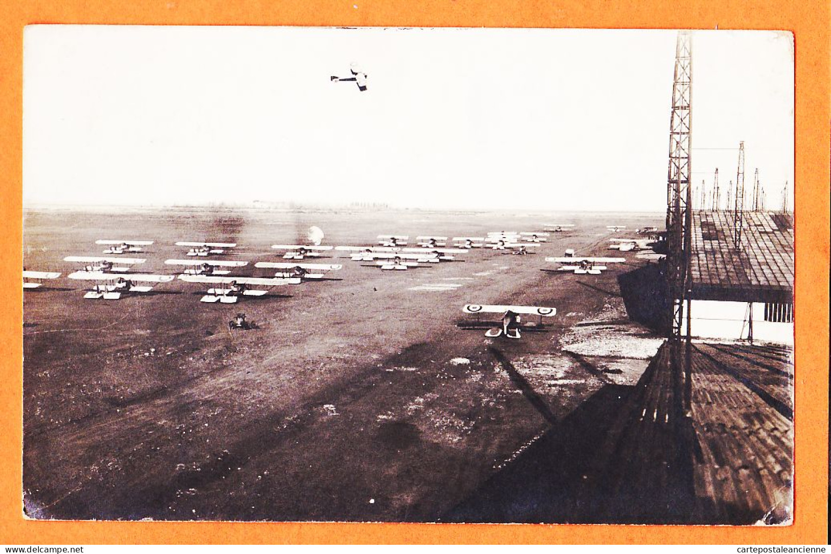 10788 ● Carte-Photo ISTRES Lisez Population Regarde Mauvais Oeil Mai 1921 Pistes Hangars Pylonne Avion Camp AVIATION  - Istres