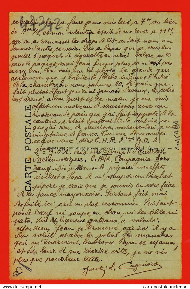 10786 ● Lisez TB Correspondance Ouvrier Aéronautique ISTRES (13) Entrée Du CAMP AVIATION Et Le POSTE De POLIC- CORADI - Istres