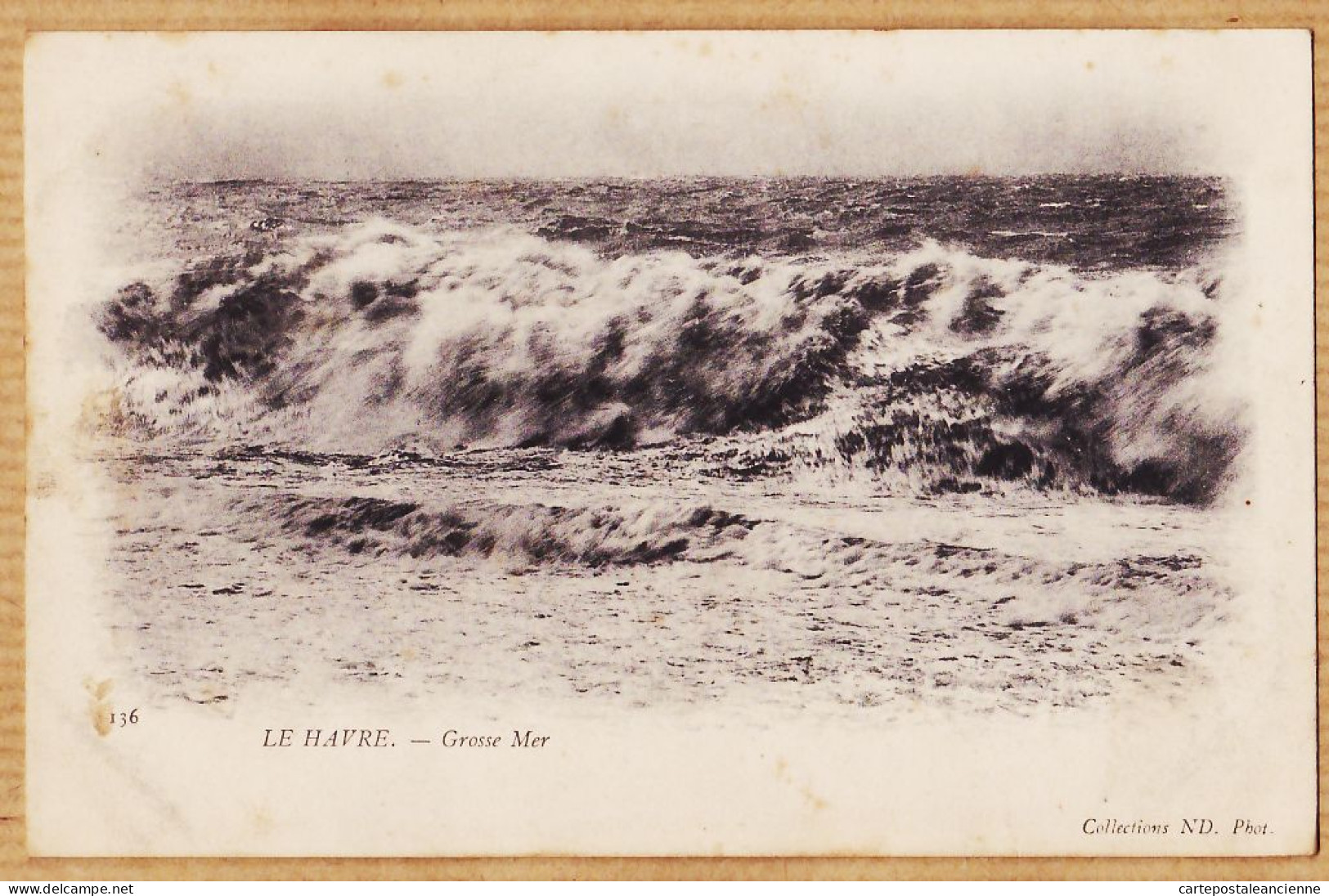 10917 / LE HAVRE Grosse Mer Effet De Vagues  Seine-Maritime 1900s NEURDEIN 136 - Unclassified