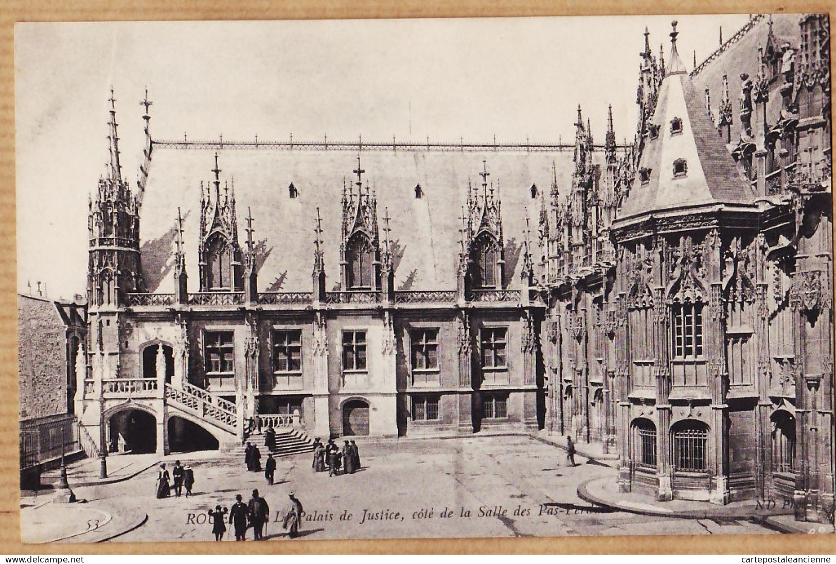 10835 / ROUEN Seine-Maritime Le Palais De Justice Côté De La Salle Des PAS-PERDUS 1910s NEURDEIN 53- Etat PARFAIT - Rouen