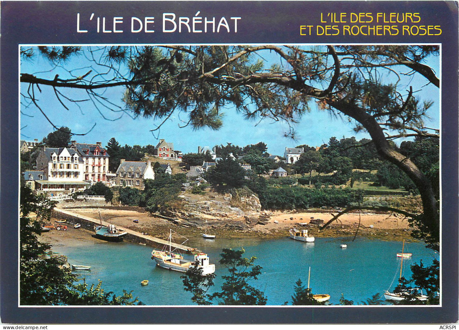 ILE DE BREHAT  LE PORT CLOS 11(scan Recto-verso) MD2586 - Ile De Bréhat