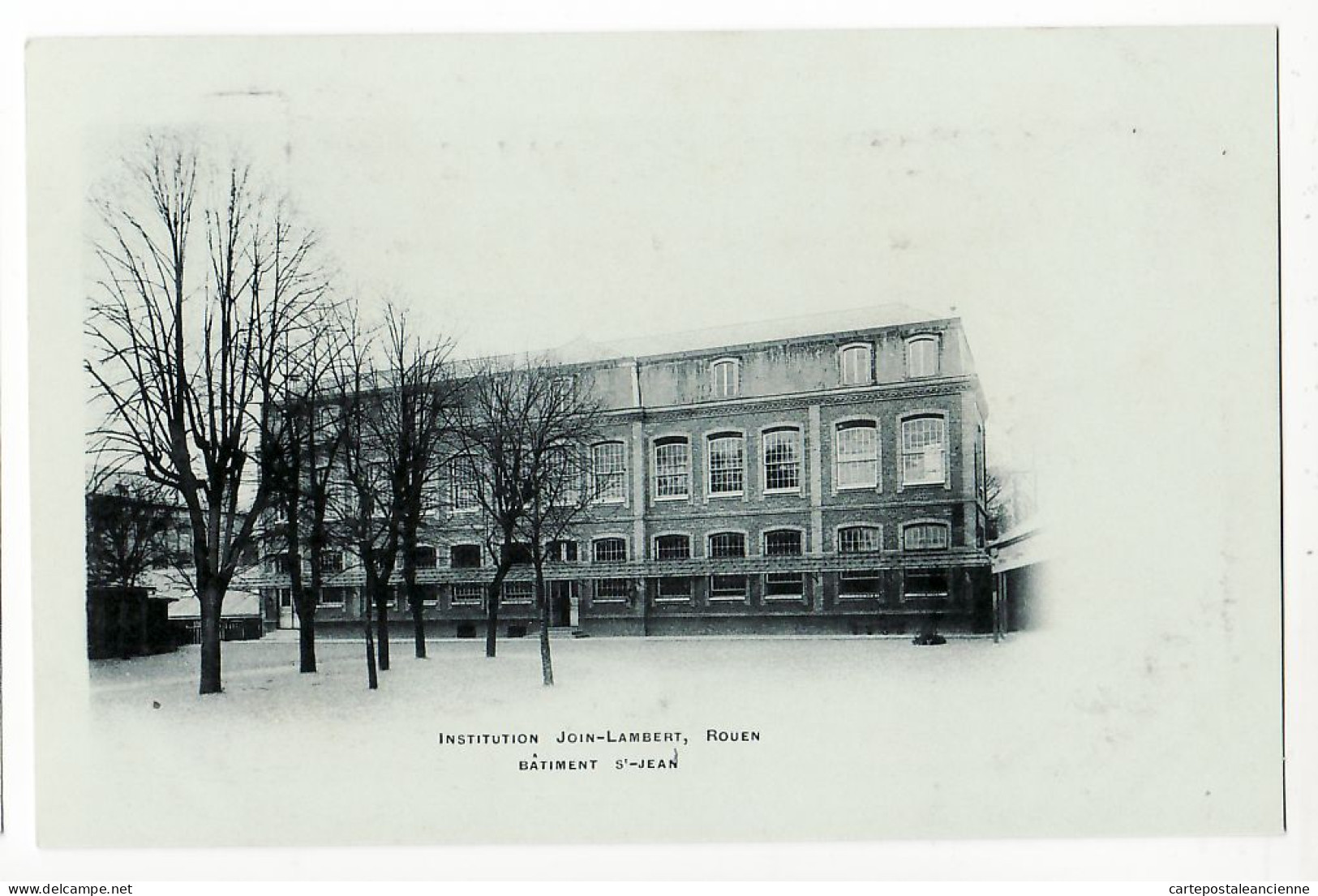 10842 / ROUEN Seine Maritime Institution JOIN LAMBERT Batiment Saint St JEAN Pionniere 1900s - BREGER - Rouen