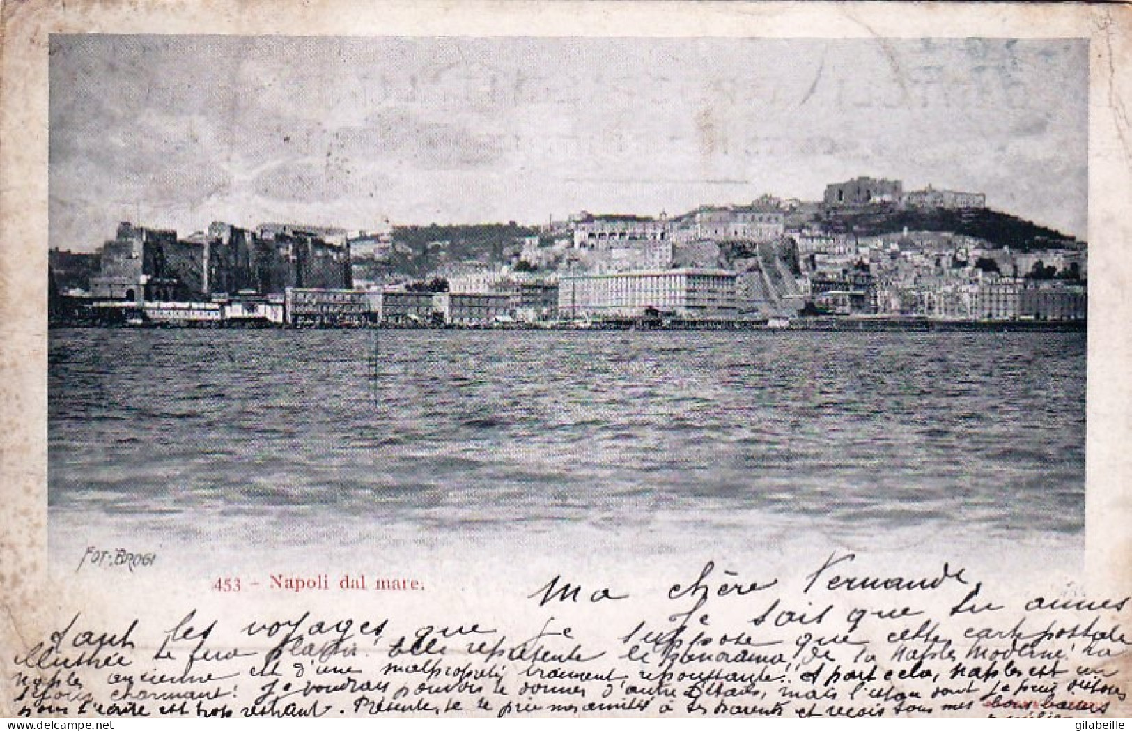 NAPOLI Dal Mare - 1901 - Napoli (Naples)