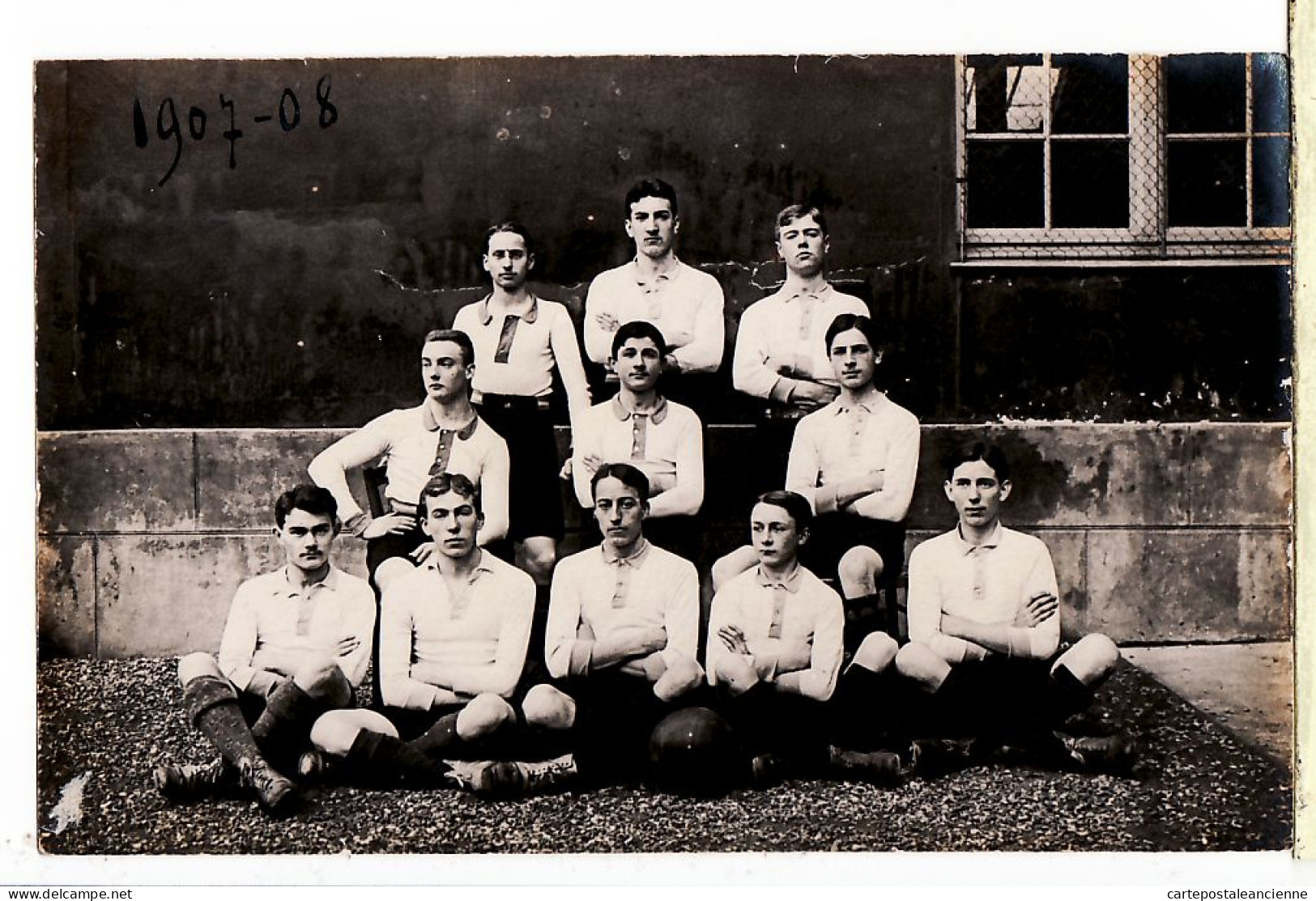 10828 / ROUEN (76) Institution JOIN LAMBERT Equipe FOOTBALL Saison 1907-1908 CARTE PHOTO CPASPORT Peu Commun - Rouen