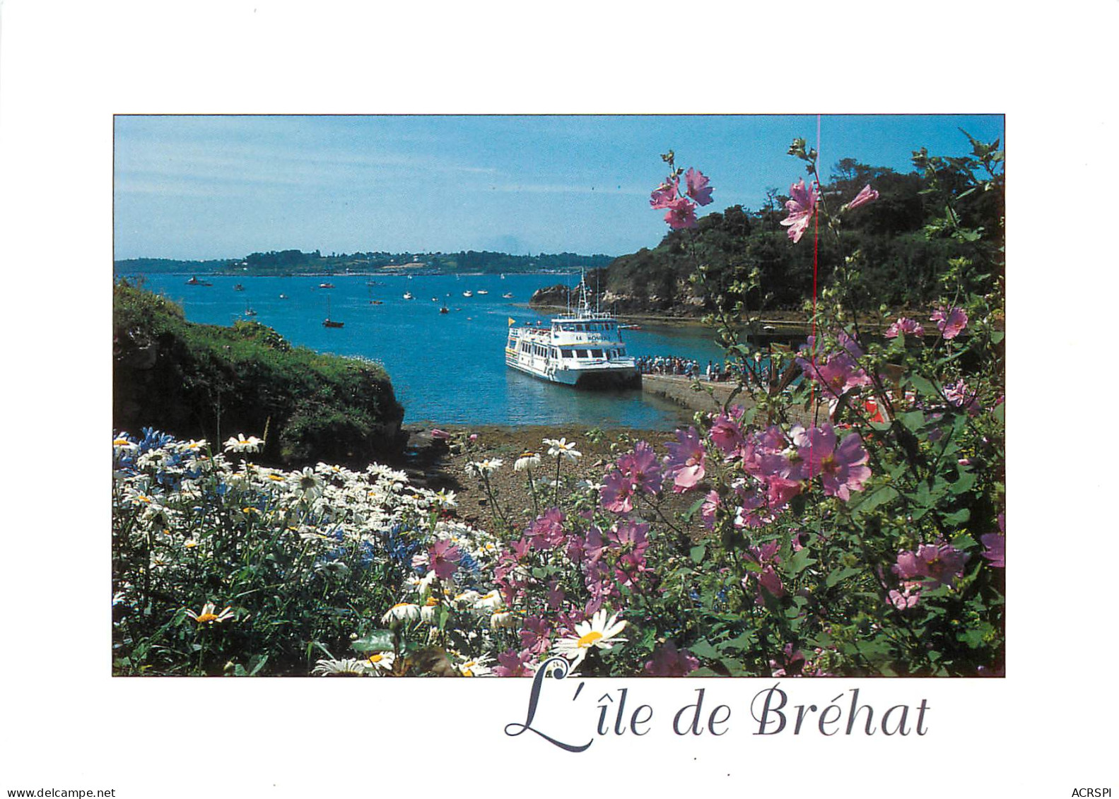 ILE DE BREHAT Le Debarcadere Du Port Clos 17(scan Recto-verso) MD2586 - Ile De Bréhat