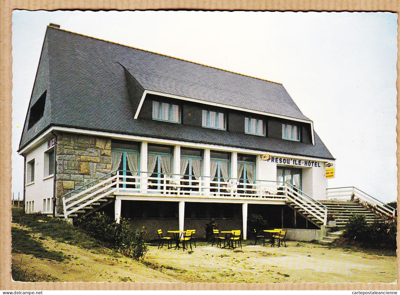 10666 / ⭐ ◉  Peu Commun SAINT-PIERRE QUIBERON 56-Morbihan PRESQU'ILE Hôtel Relais Gastronomique 1960s  - Quiberon