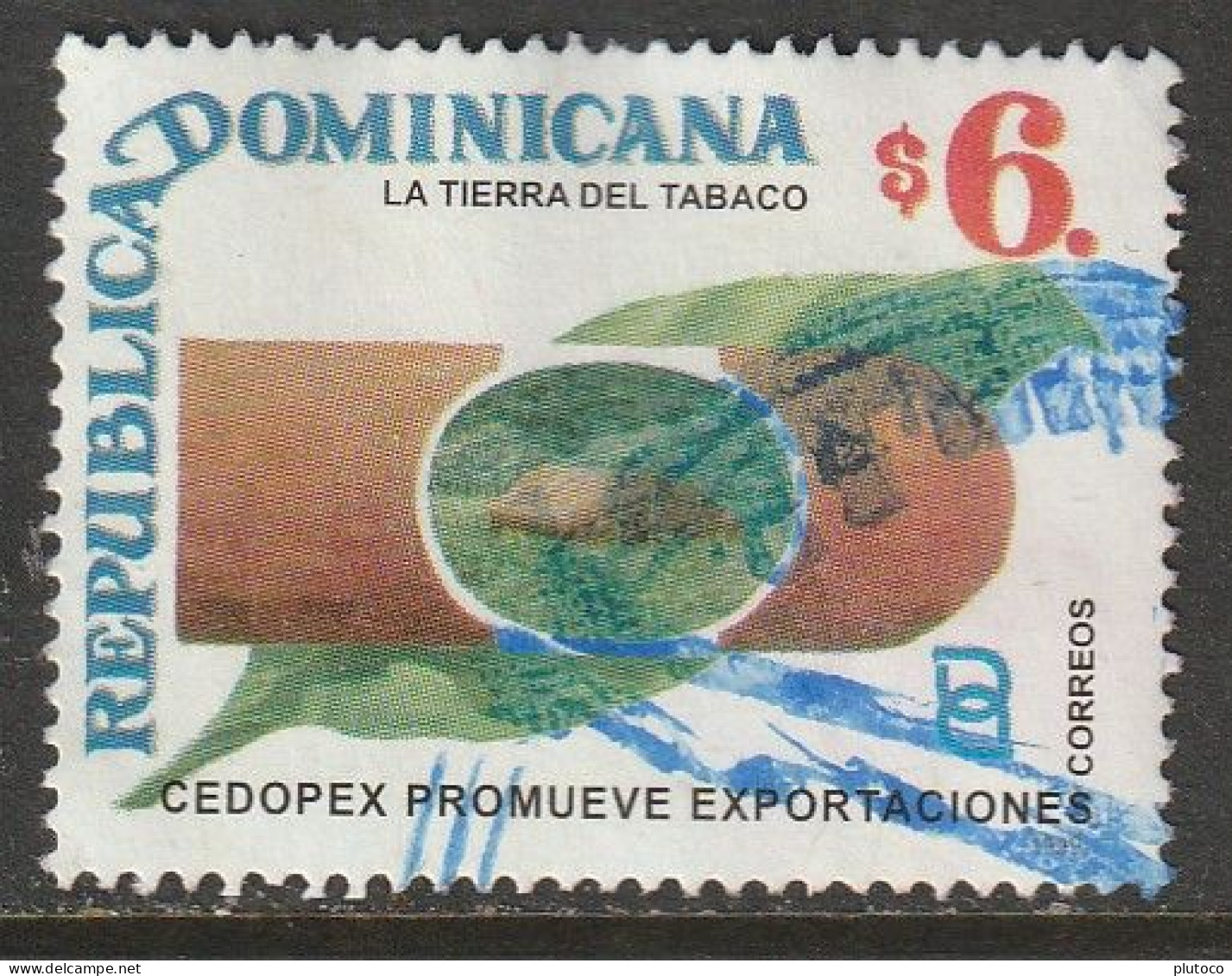 REPÚBLICA DOMINICANA, USED STAMP, OBLITERÉ, SELLO USADO - Dominikanische Rep.