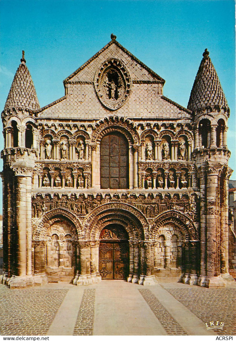  POITIERS Notre Dame La Grande Chef D Oeuvre De L Art Roman Poitevin 22(scan Recto-verso) MD2587 - Poitiers