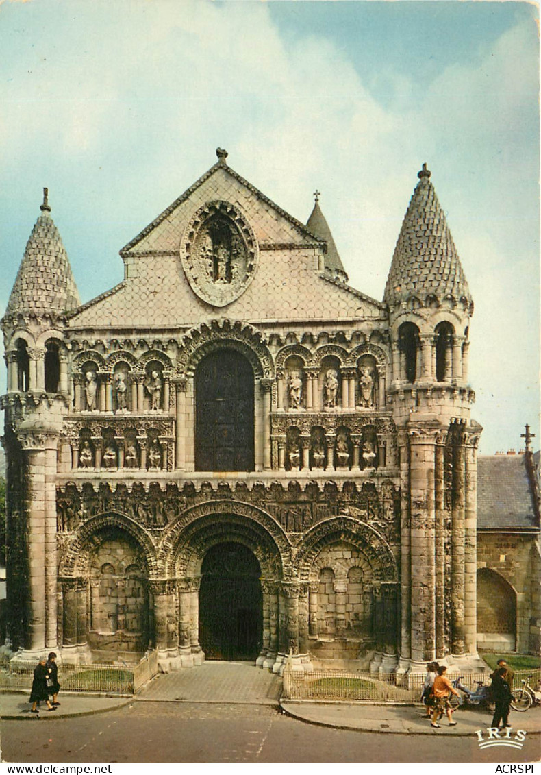  POITIERS Notre Dame La Grande Chef D Oeuvre De La Rt Roman Poitevin 24(scan Recto-verso) MD2587 - Poitiers