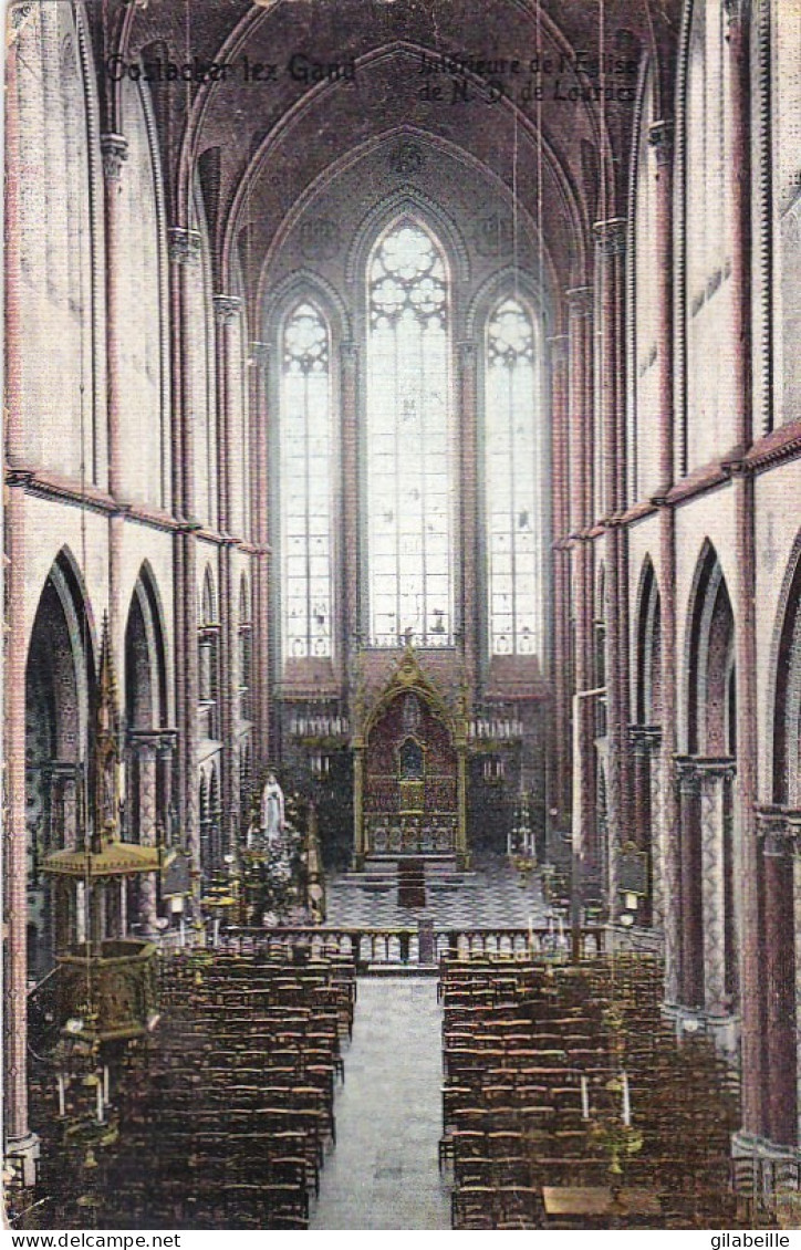 Oostakker - Oostacker - La Basilique De N.D De Lourdes - Interieur - Gent