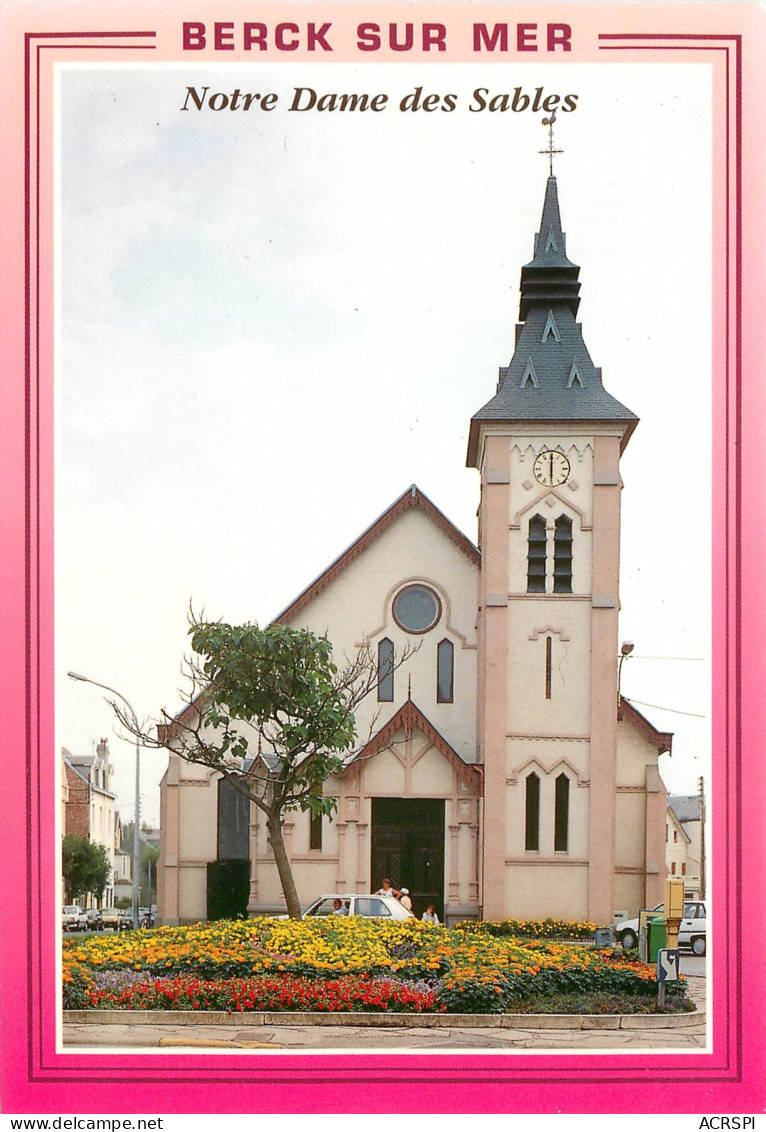 BERCK SUR MER Eglise Notre Dame Les Sables 7(scan Recto-verso) MD2589 - Berck