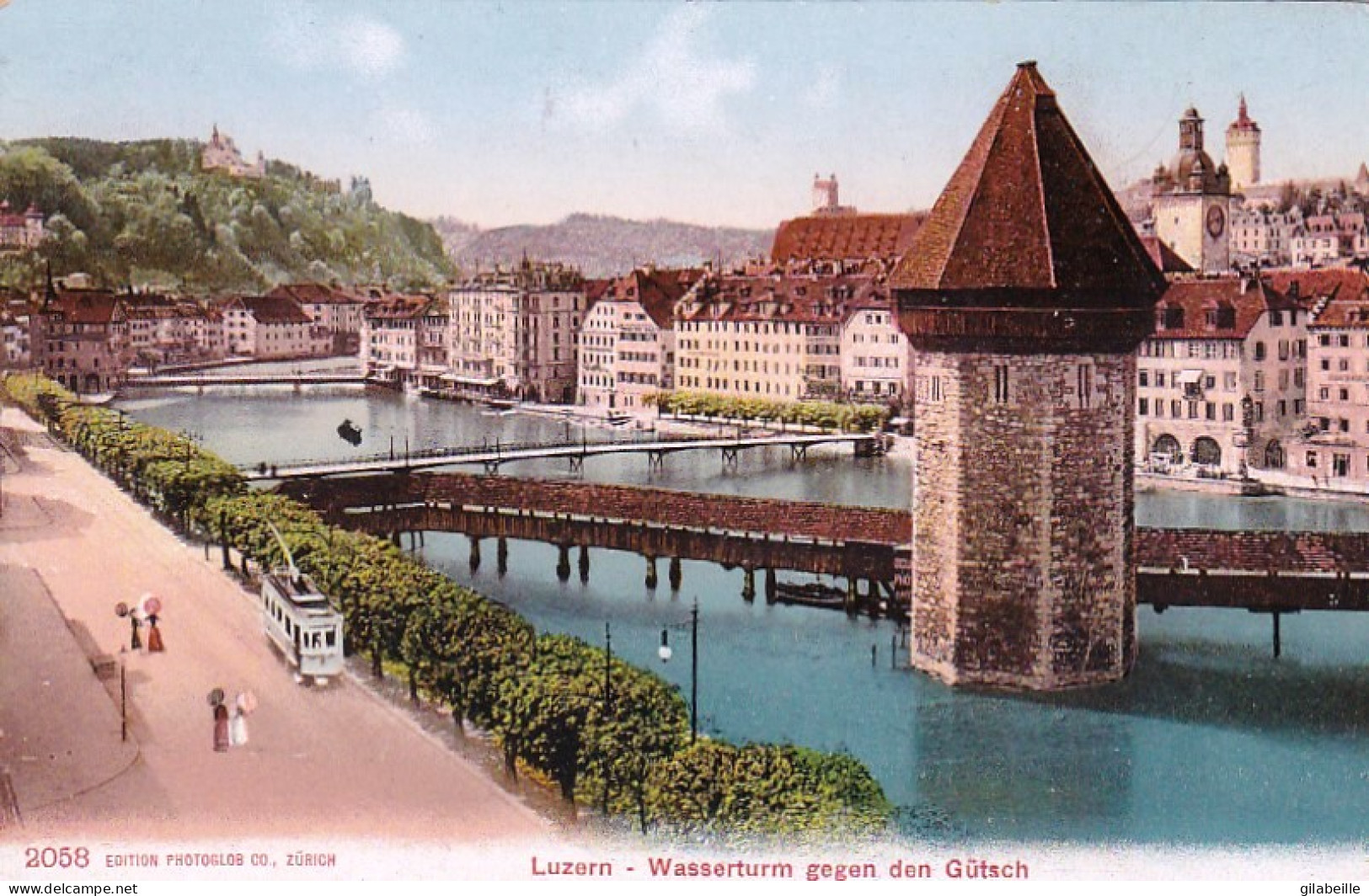 LUZERN - Wasserturm Gegen Den Gutsch - Sonstige & Ohne Zuordnung