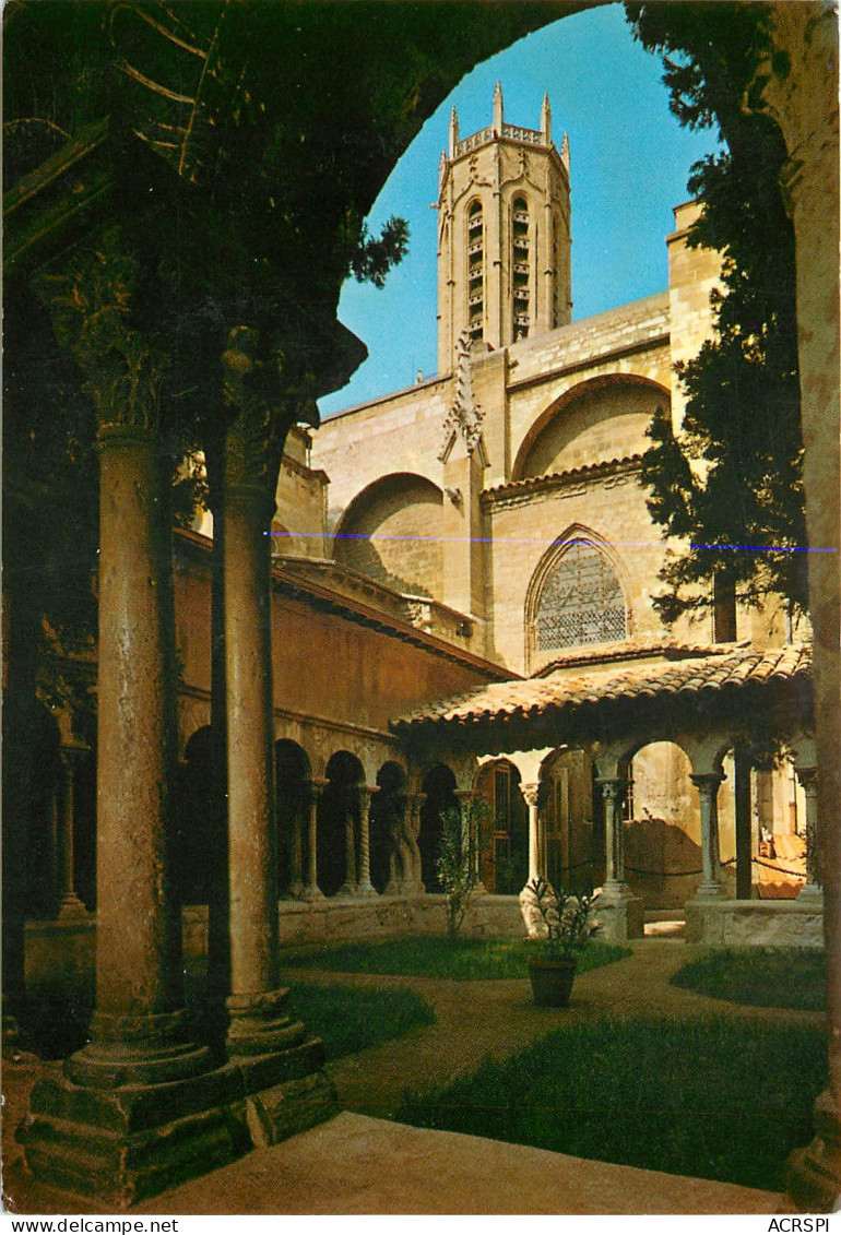 AIX EN PROVENCE Le Clocher De Lacathedrale St Sauveur 2(scan Recto-verso) MD2590 - Aix En Provence