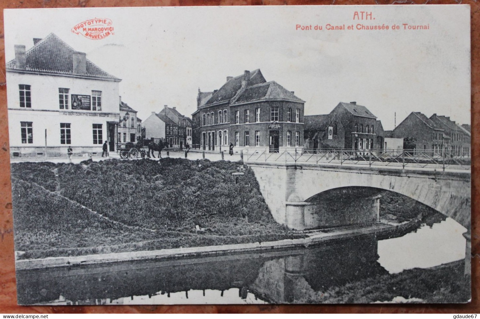 ATH - PONT DU CANAL ET CHAUSSEE DE TOURNAI - Ath